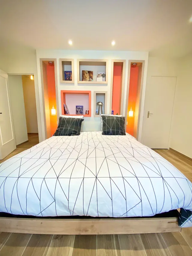 Vue du projet — Chambre sur mesure sous combles